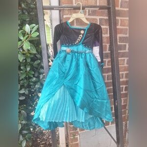 Disney Teal and Black Kids Costume Dress